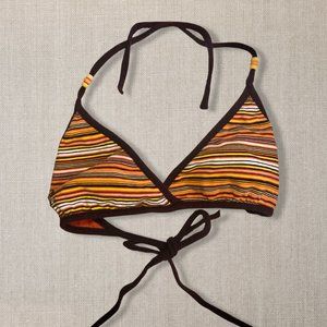 Vintage Y2K Groggy Halter Bra-Top